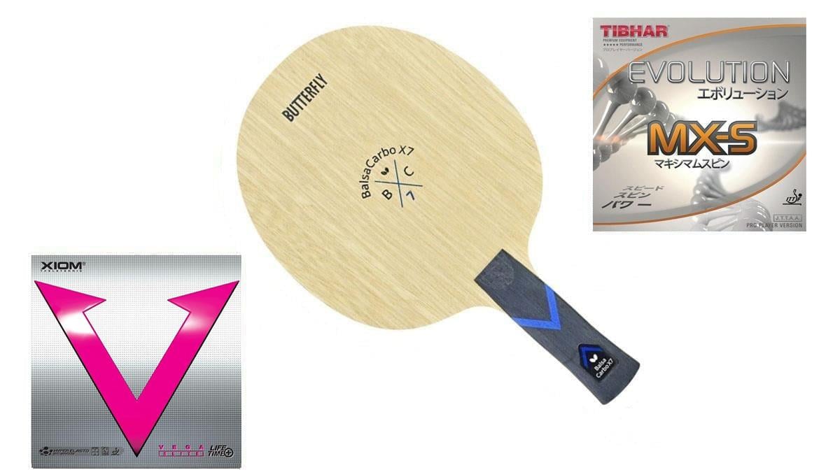 Butterfly Combo Balsa X7 Masa Tenisi Raketi