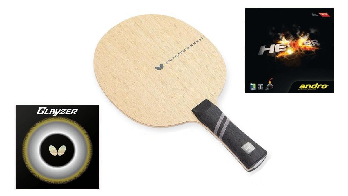 Butterfly Combo Mezzoforte Masa Tenisi Raketi