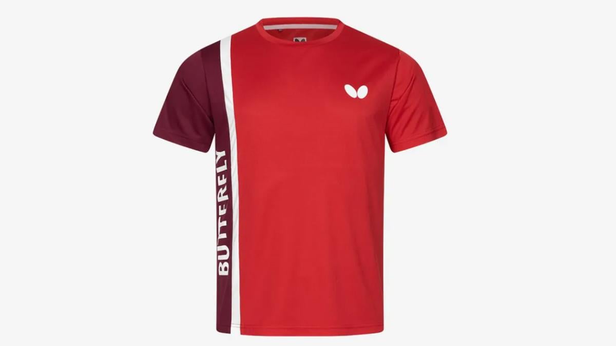 Butterfly Shirt Saijo Kırmızı