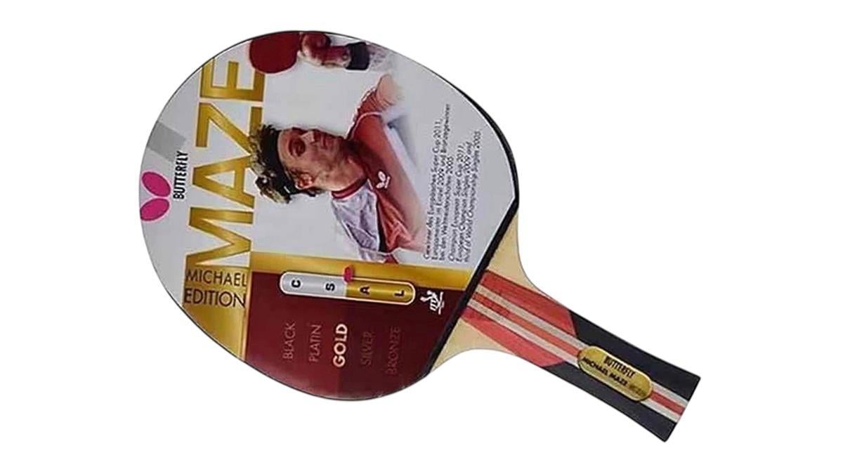 Butterfly Timo Boll Gold Maze Masa Tenisi Raketi