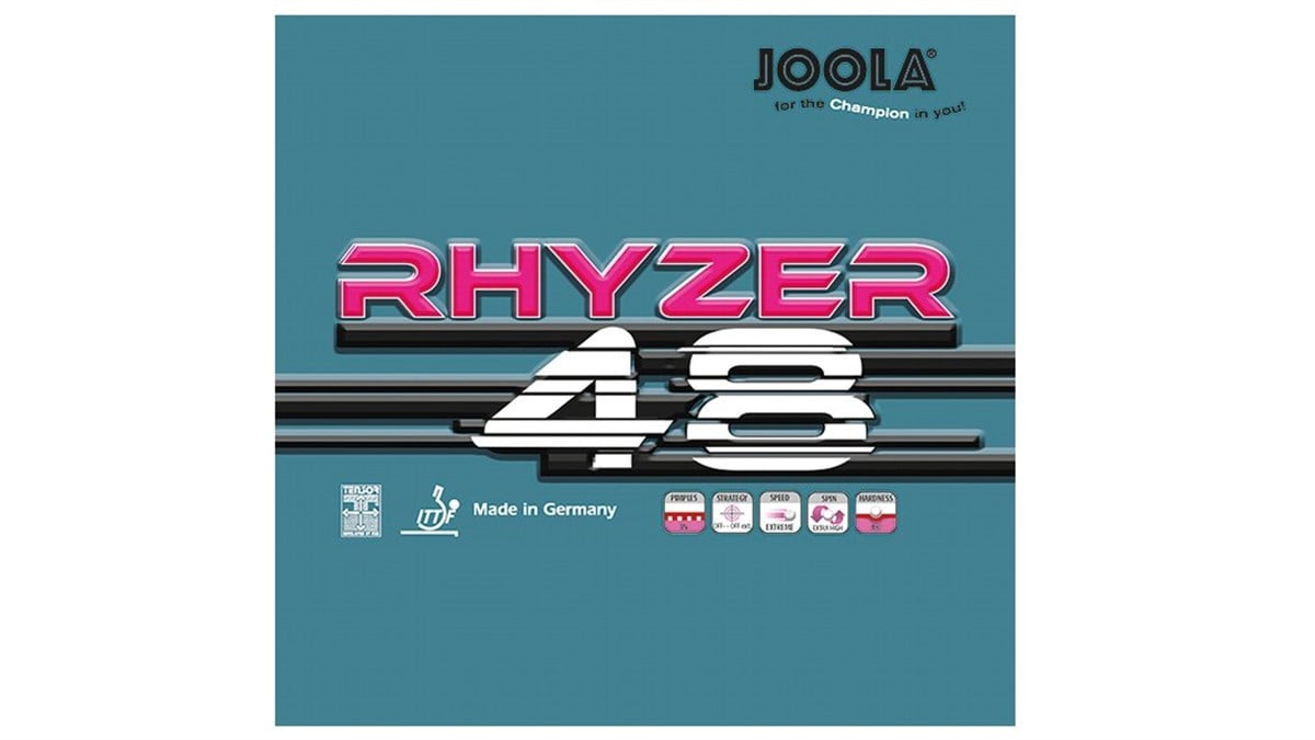 JOOLA Belag Rhyzer 48 - Tischtennis Belag Für Offensivspieler