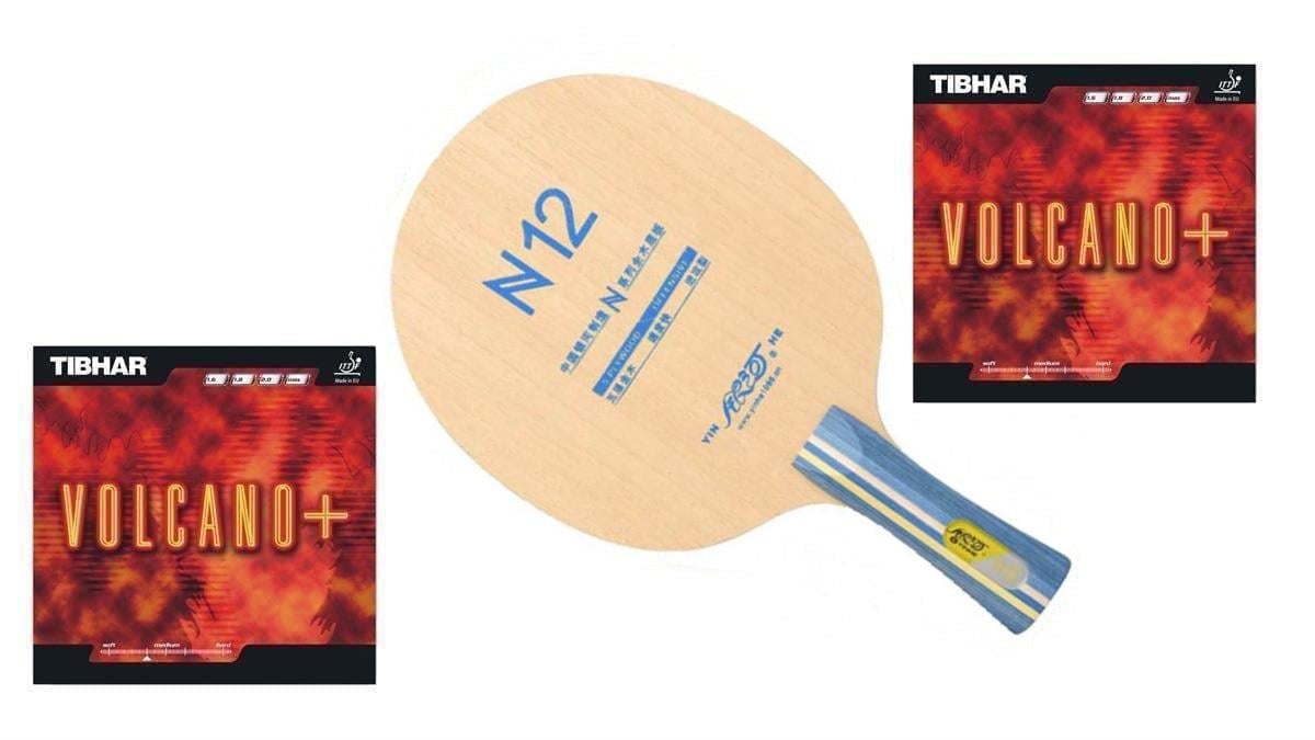 Tibhar Combo Volcano Masa Tenisi Raketi