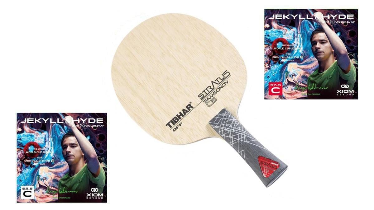 Xiom Combo Jekyll & Hyde Masa Tenisi Raketi