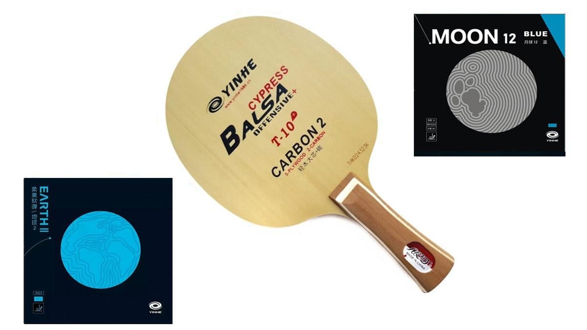 Yinhe Combo Balsa Carbon Masa Tenisi Raketi