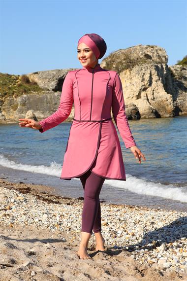 Pareo Model Tasarım Taytlı Kapalı Tesettür Mayo 2230