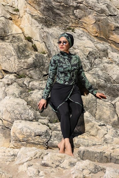 Pareo Model Tasarım Taytlı Kapalı Tesettür Mayo 22922294
