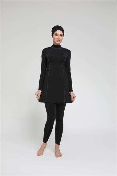 Taytlı Kapalı Tesettür Mayo 2220