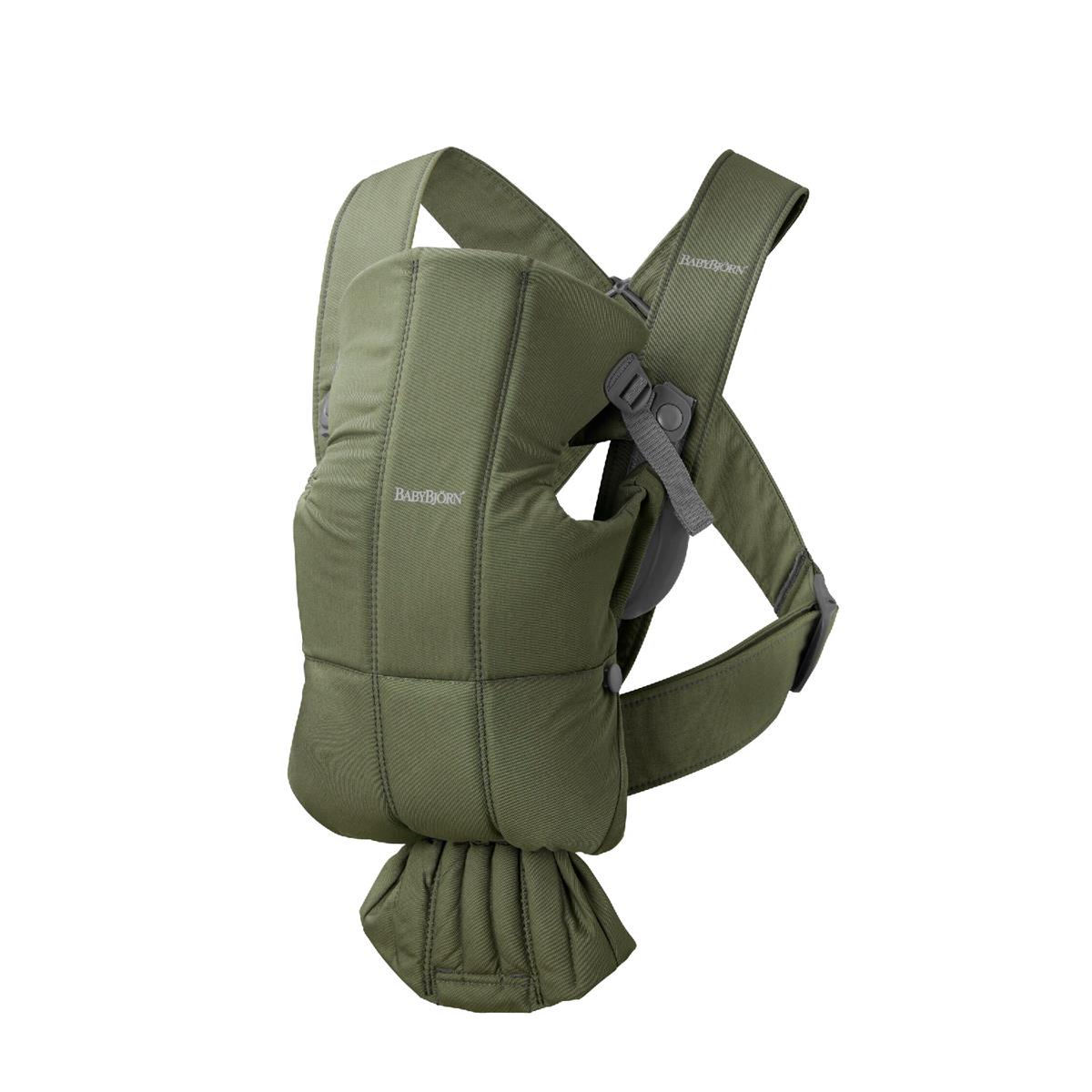 BabyBjörn Kanguru Mini 3D Cotton / Dark Green