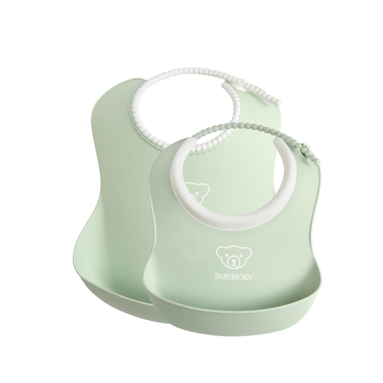 BabyBjörn Yumuşak Mama Önlüğü Seti / Powder Green