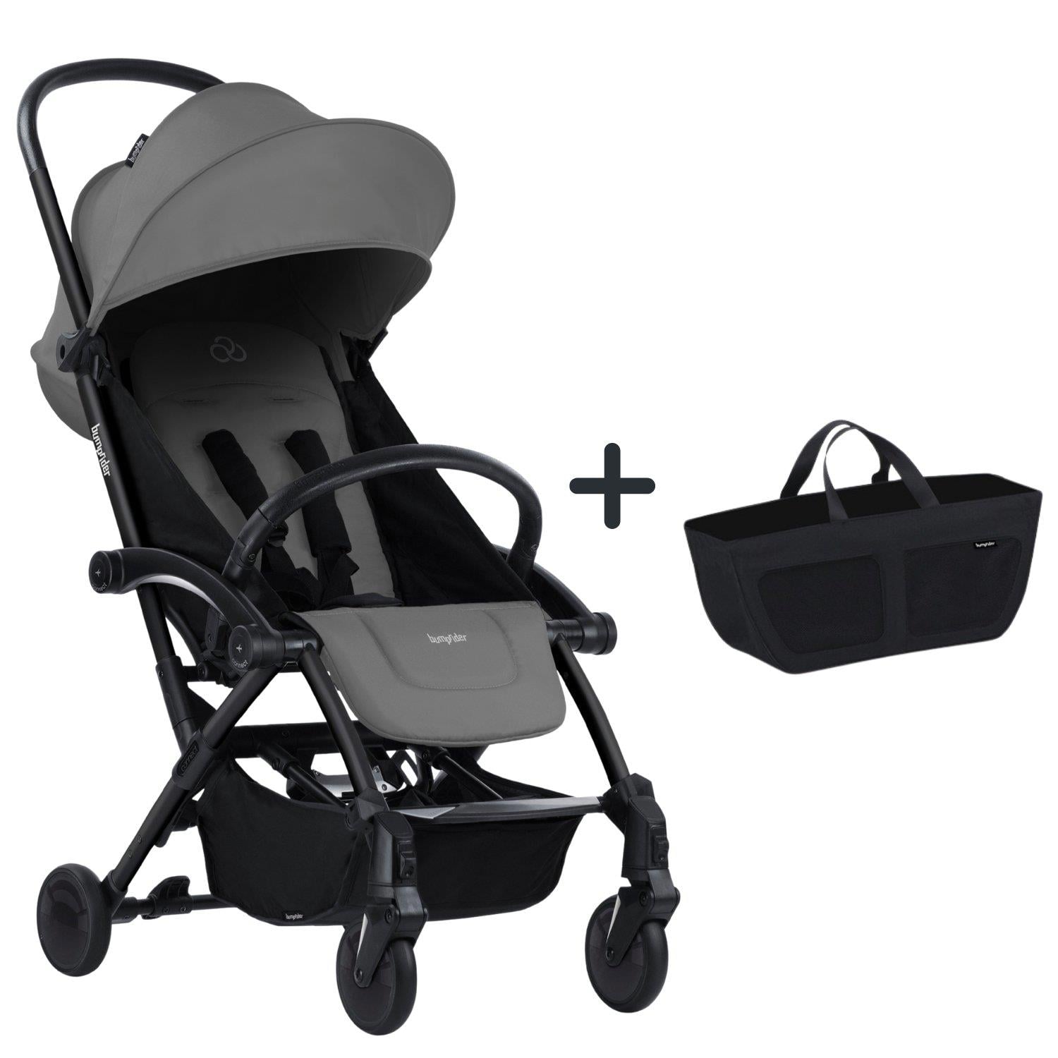 Bumprider Connect³ Bebek Arabası Black-Grey Yan Düzenleyici Çanta Hediyeli