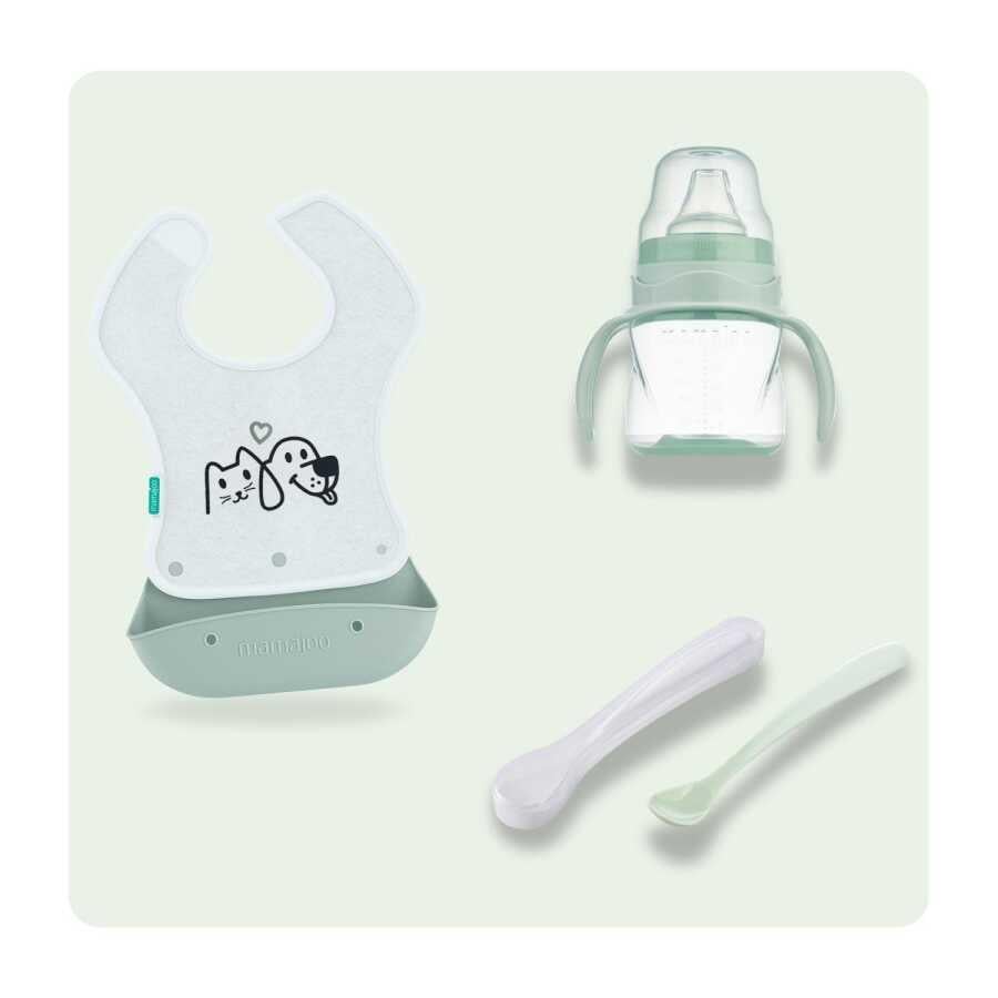 Mamajoo Beslenme Seti - Powder Green