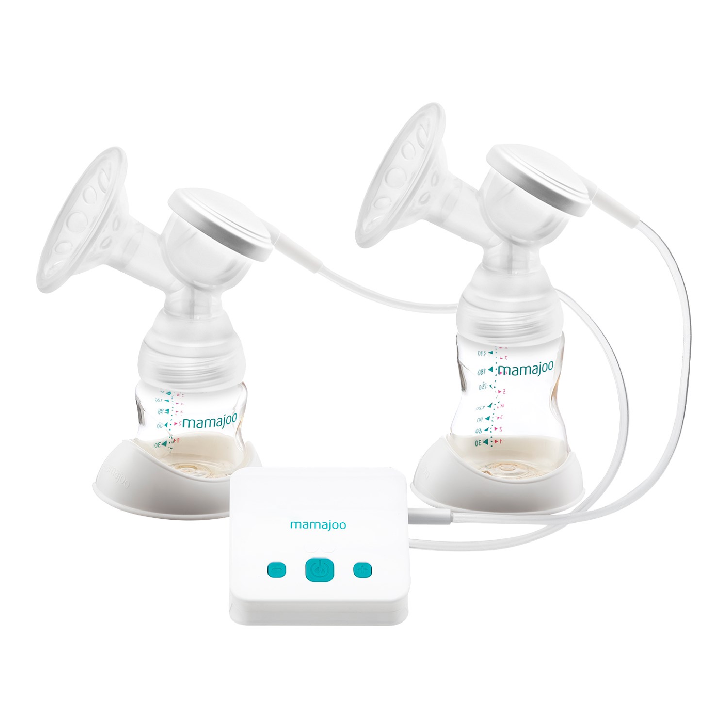 Mamajoo Elektrikli USB Çiftli Göğüs Pompası 250 ml | 20 Kademe Ayarı