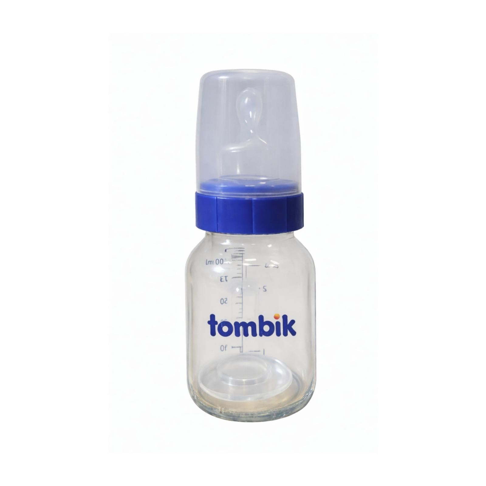 Tombik Cam Biberon 100 Ml  Meyve Serisi-Lacivert