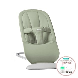 BabyBjörn Begin Ana Kucağı Woven Light Green