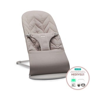 BabyBjörn Bliss Ana Kucağı Petal Woven Sand Grey