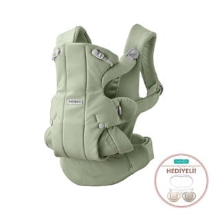 BabyBjörn Kanguru Hold Woven Light Green