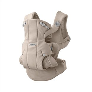 BabyBjörn Kanguru Hold Woven Sand Grey