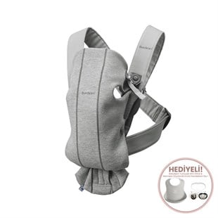 BabyBjörn Kanguru Mini 3D Jersey Light Grey