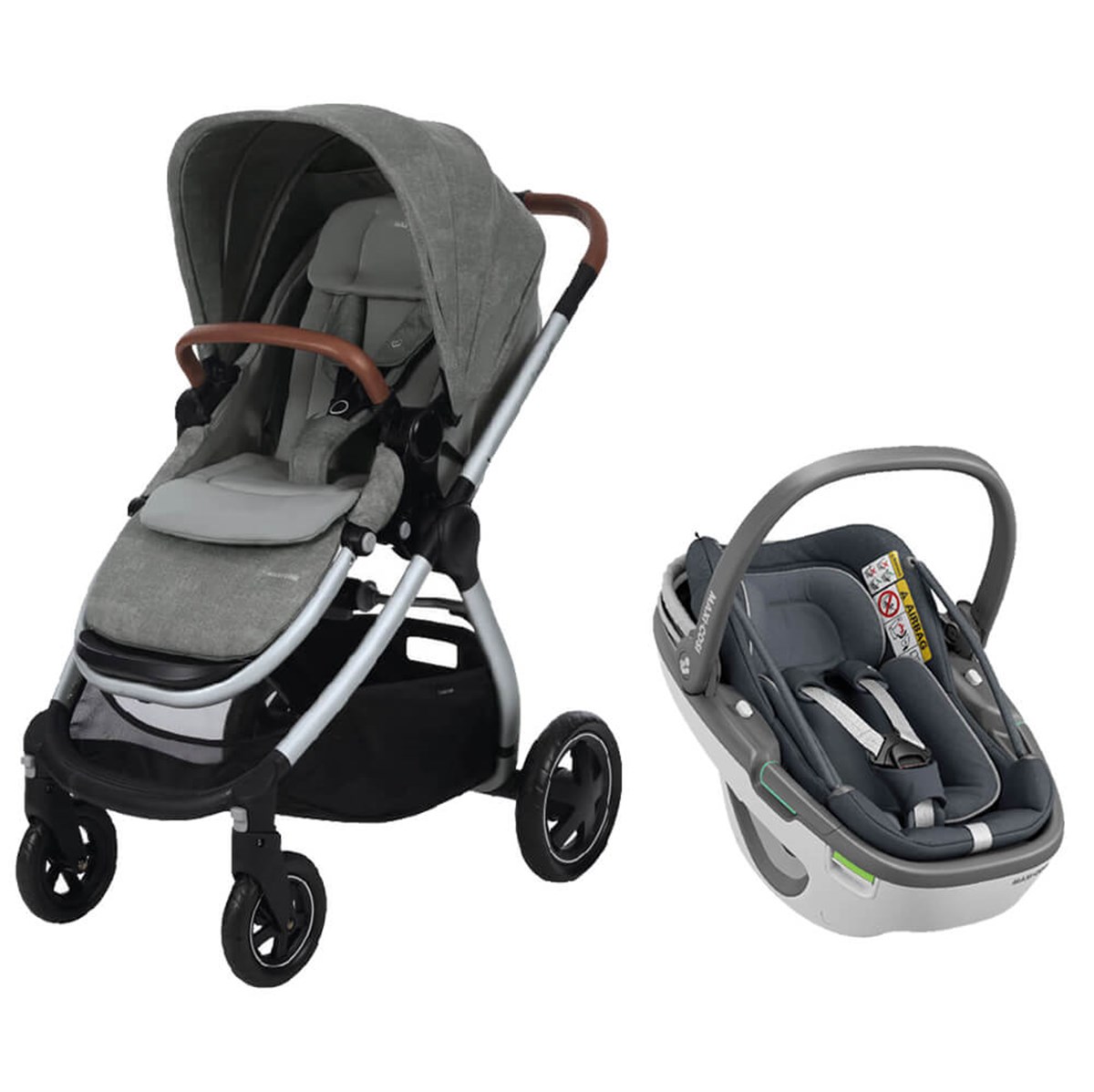 Maxi Cosi Adorra Coral Travel Sistem Bebek Arabas Nomad Grey