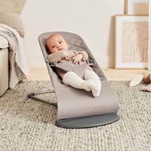 BabyBjörn Balance Bliss Ana Kucağı Cotton / Anthracite & Yedek Kılıf Cotton Sand Grey