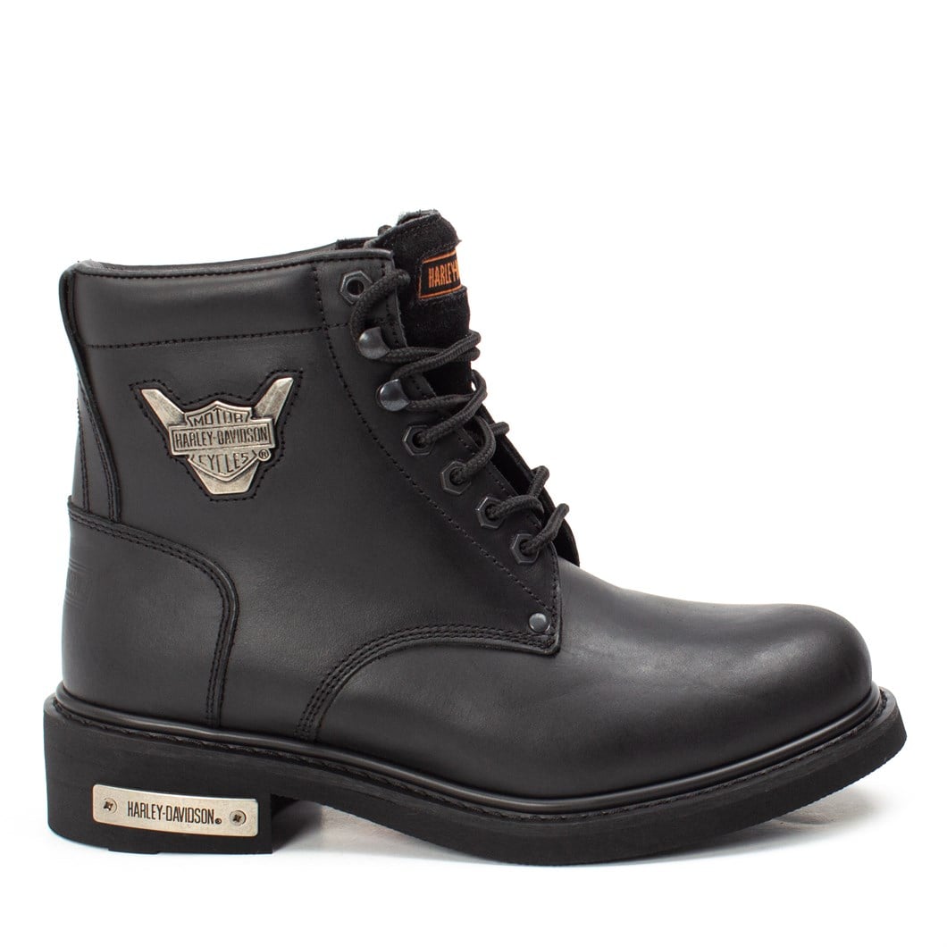 Harley Davidson Gibson Erkek Siyah Deri Bot