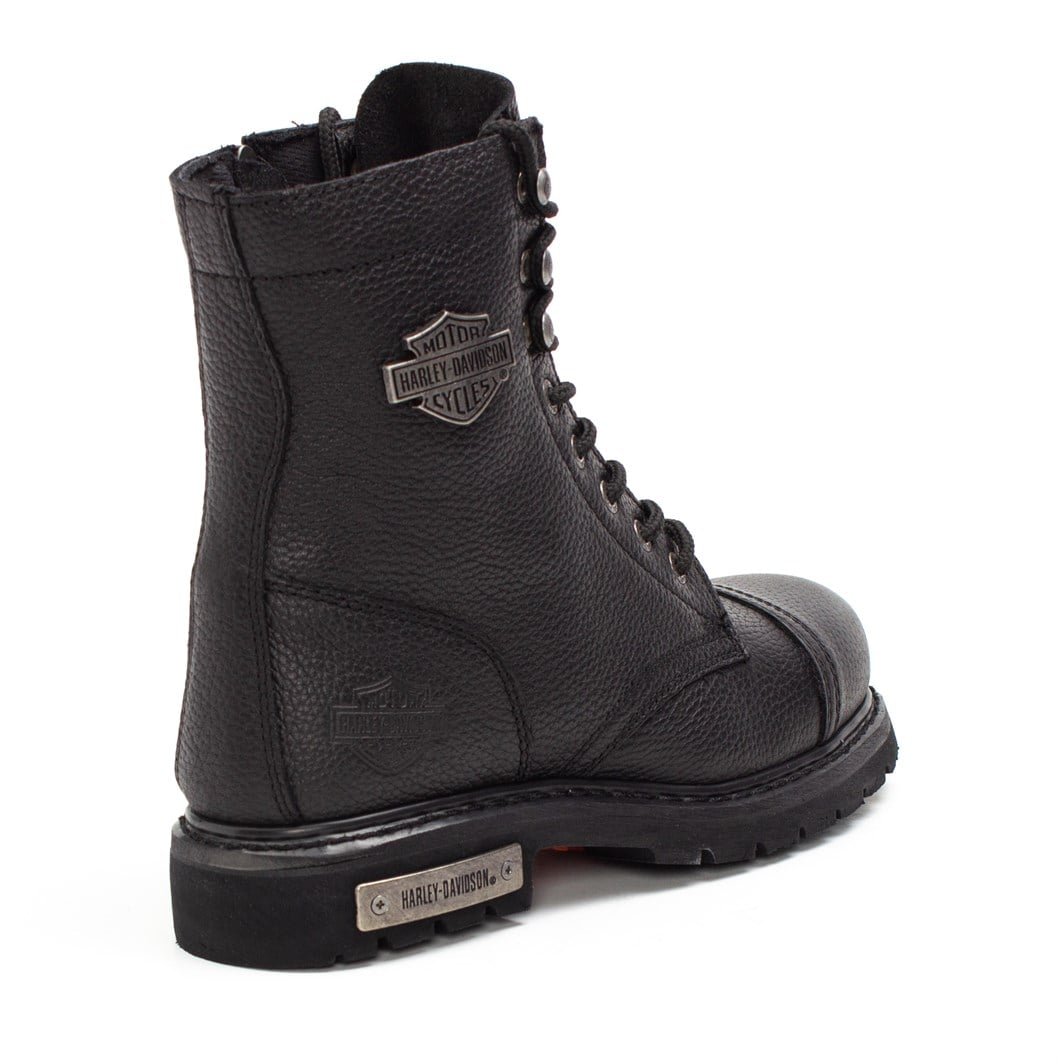 Harley Davidson Colmar Erkek Siyah Deri Bot