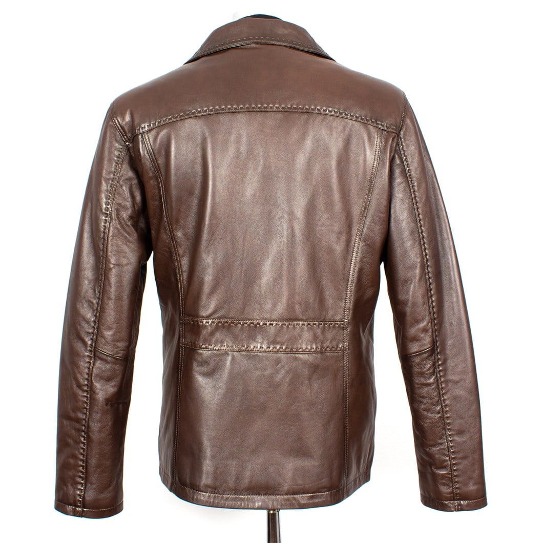 Fındık Erkek Deri Ceket  557 2114 E-16960