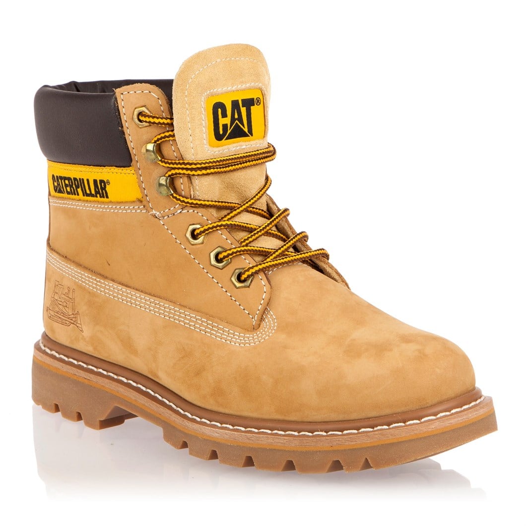 Caterpillar Kadın Sarı Nubuk Deri Colorado Bot