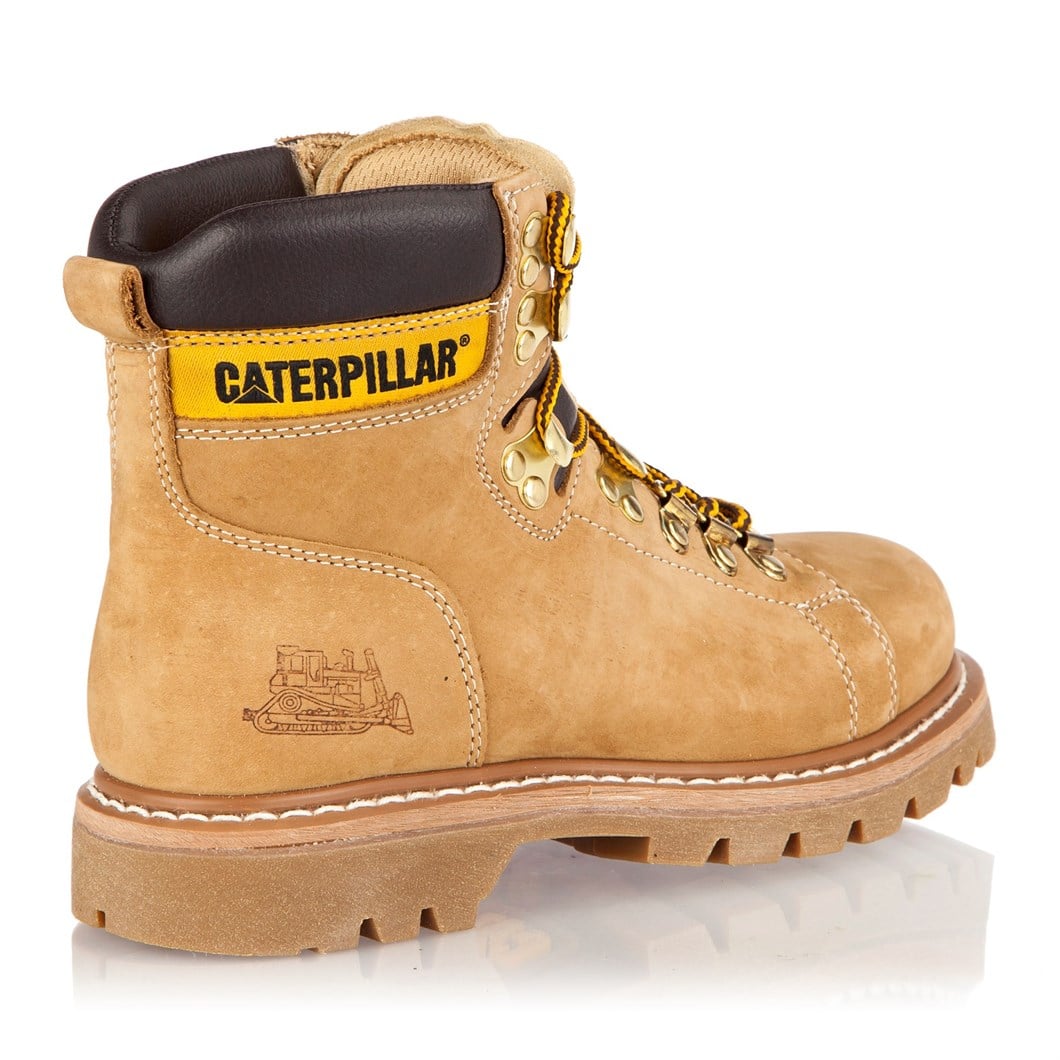 Caterpillar Kadın Sarı Nubuk Deri Colorado Bot