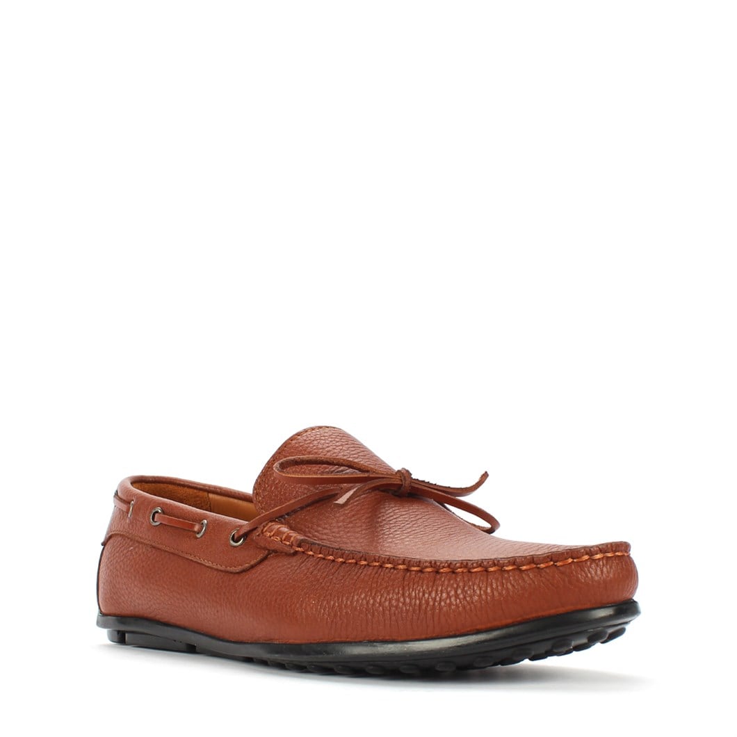 Erkek Taba Deri Loafer