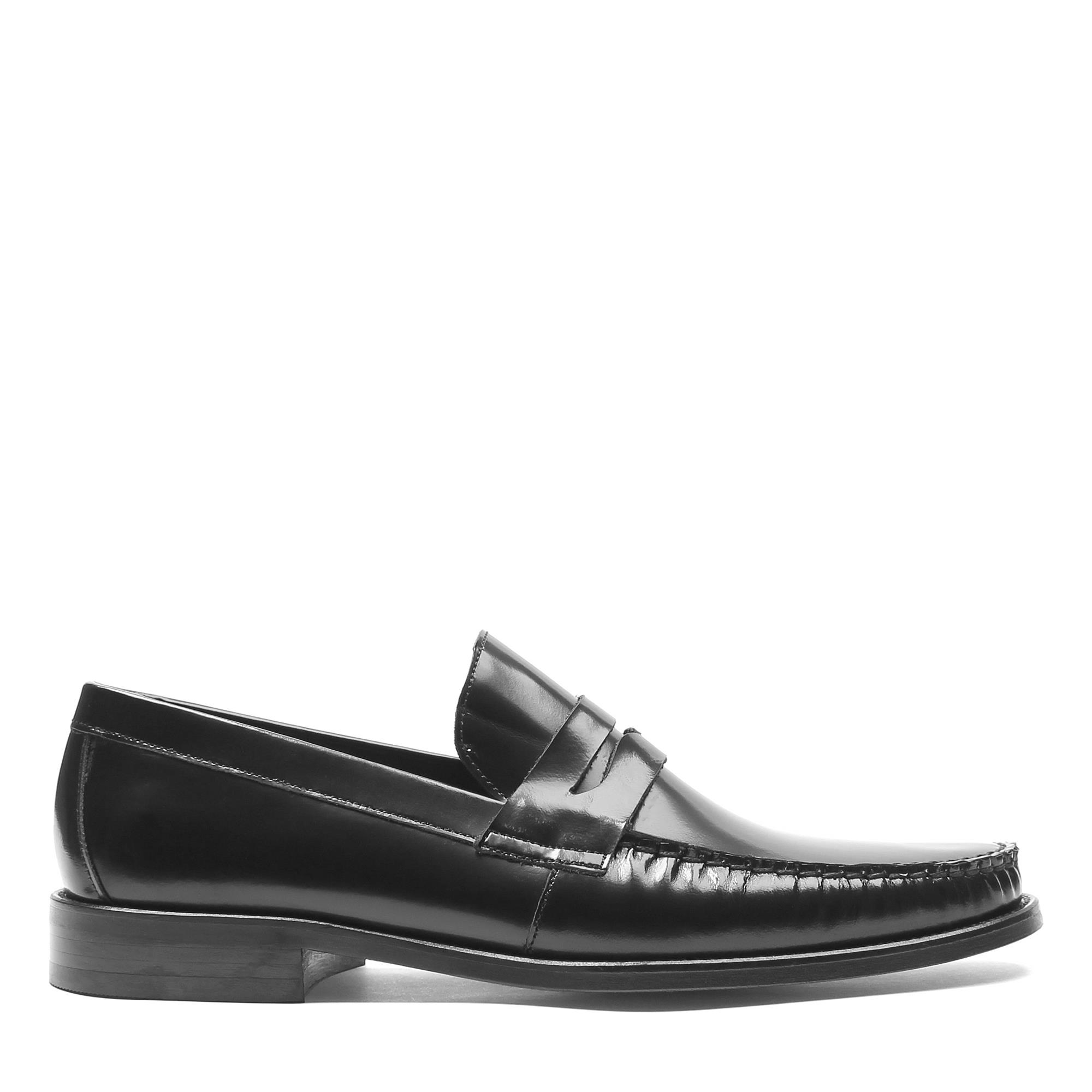 Erkek Taba Açma Deri Loafer