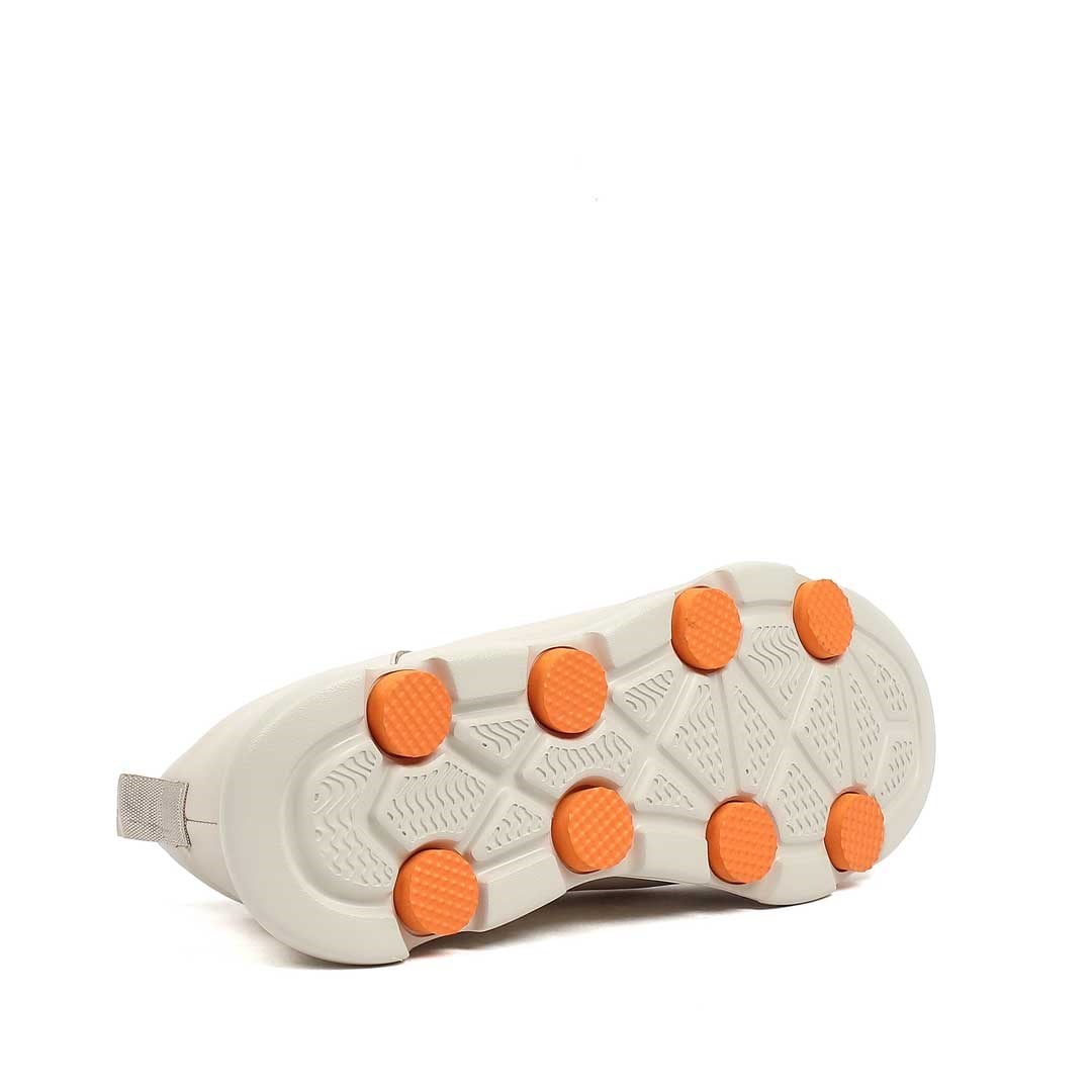 Erkek Bej Deri Sneaker