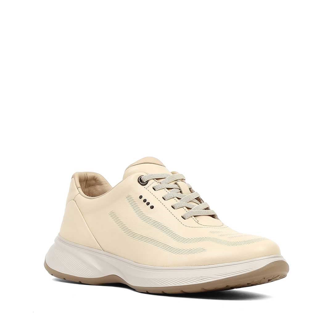 Erkek Bej Kalın Tabanlı Sneaker