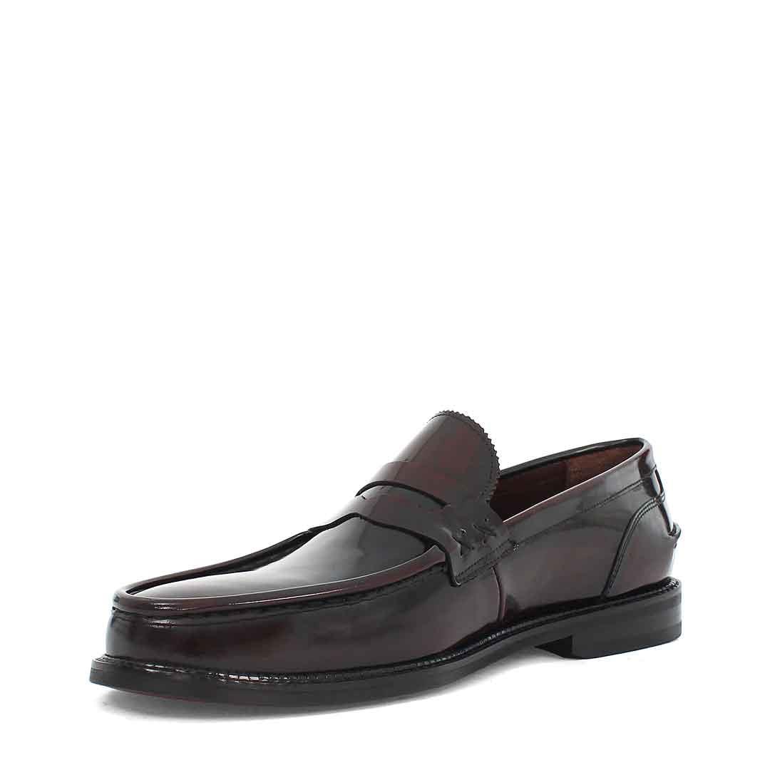 Erkek Bordo Açma Deri Loafer