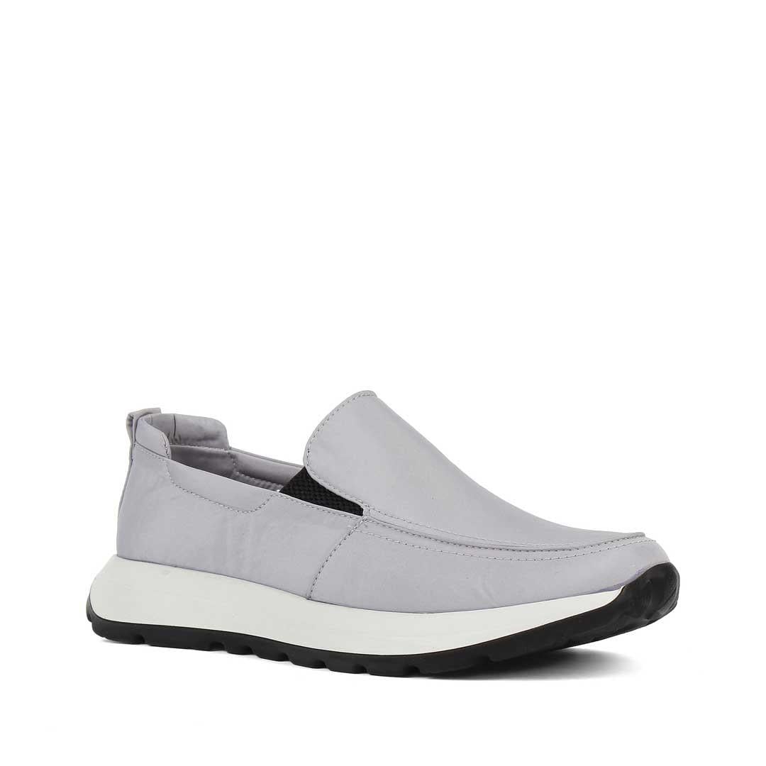 Erkek Gri Kalın Tabanlı Sneaker