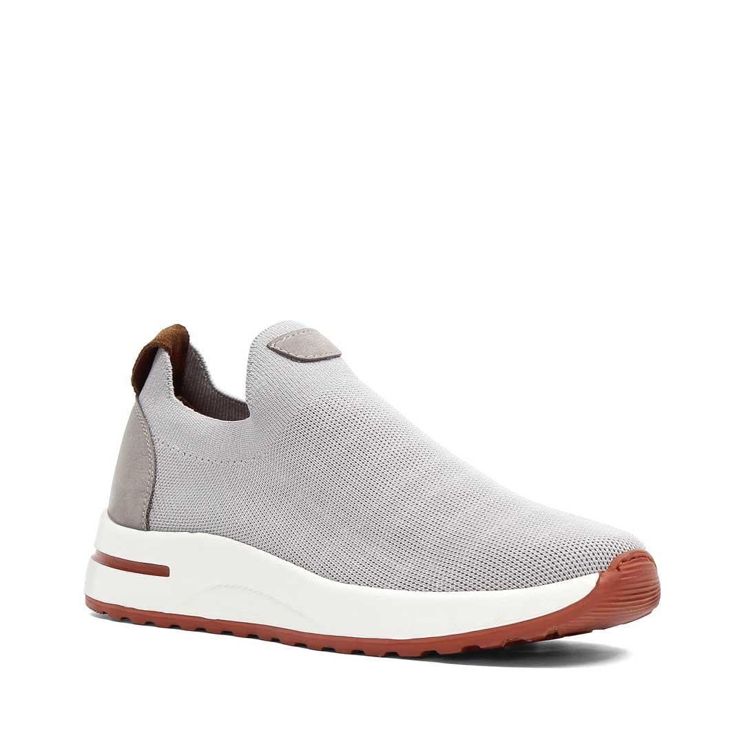 Erkek Gri Kalın Tabanlı Sneaker