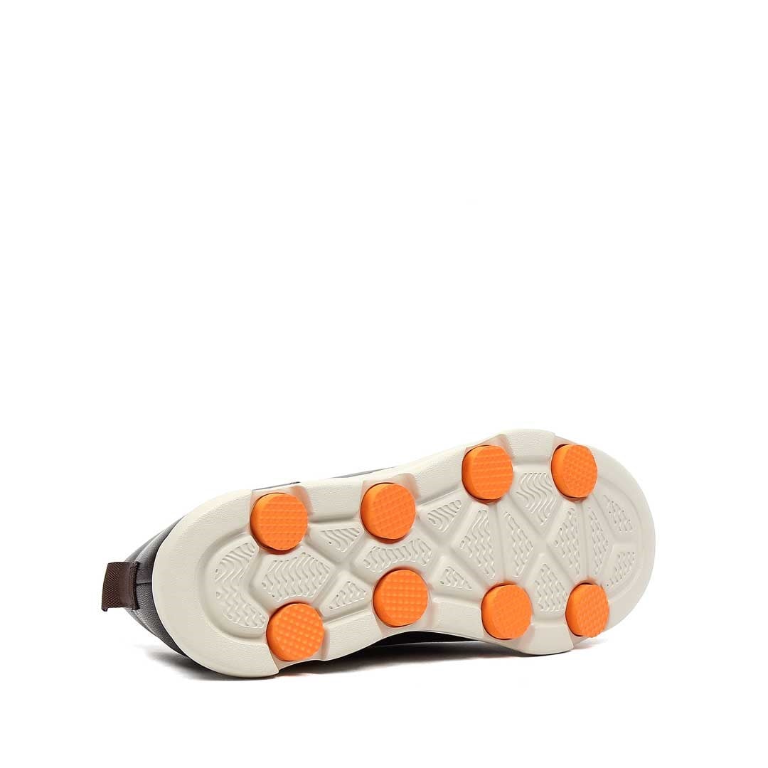 Erkek Kahverengi Deri Sneaker