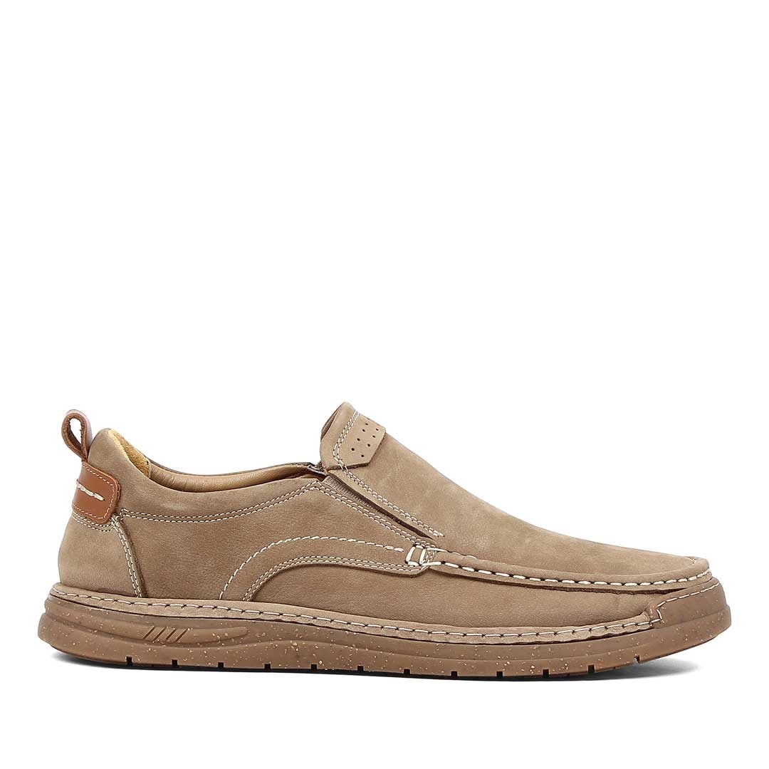 Erkek Kum Nubuk Deri Sneaker