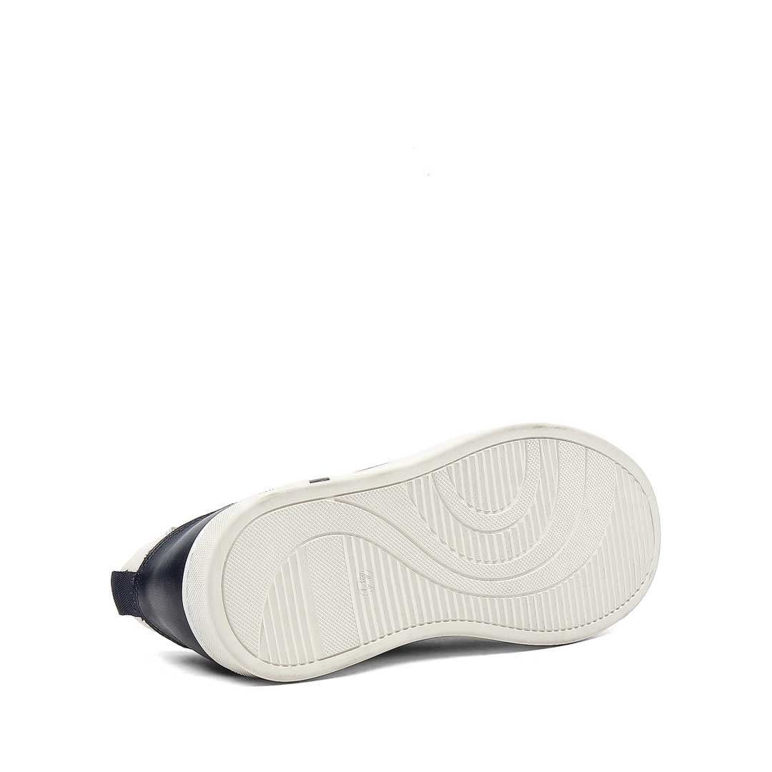 Erkek Lacivert Baskılı Kalın Tabanlı Sneaker