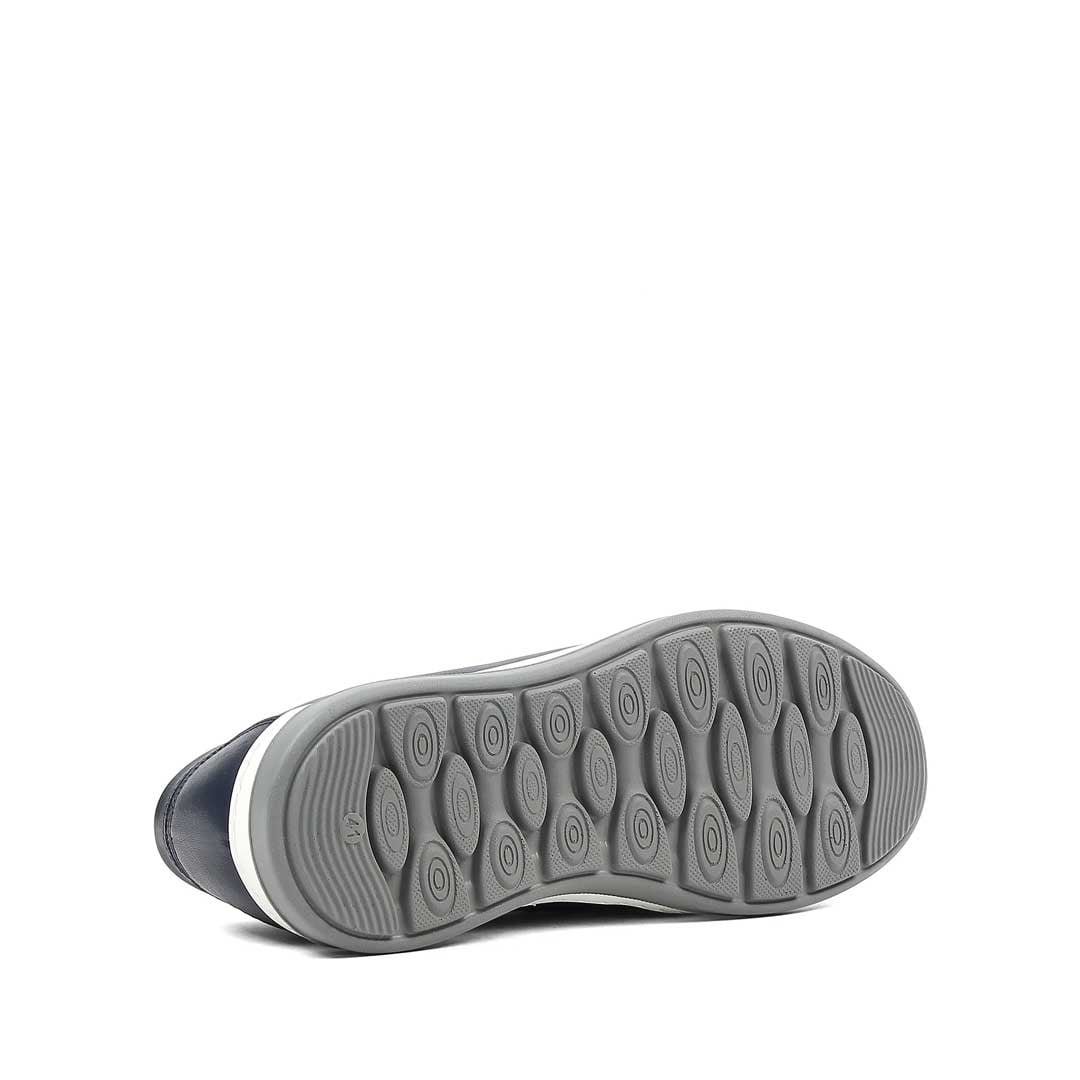 Erkek Lacivert Deri Loafer
