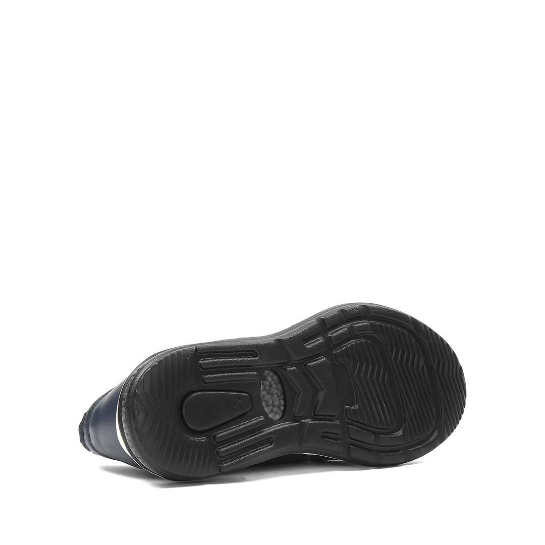 Erkek Lacivert Deri Sneaker