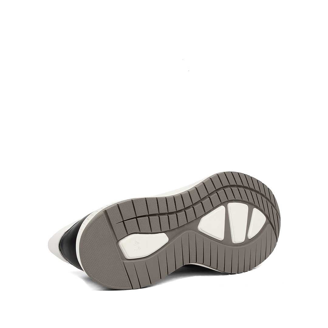 Erkek Siyah Bağcıklı Kalın Tabanlı Sneaker