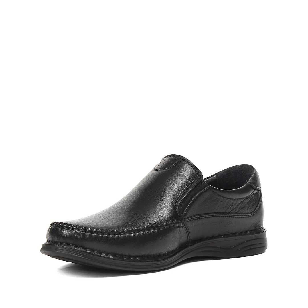 Erkek Siyah Deri Loafer