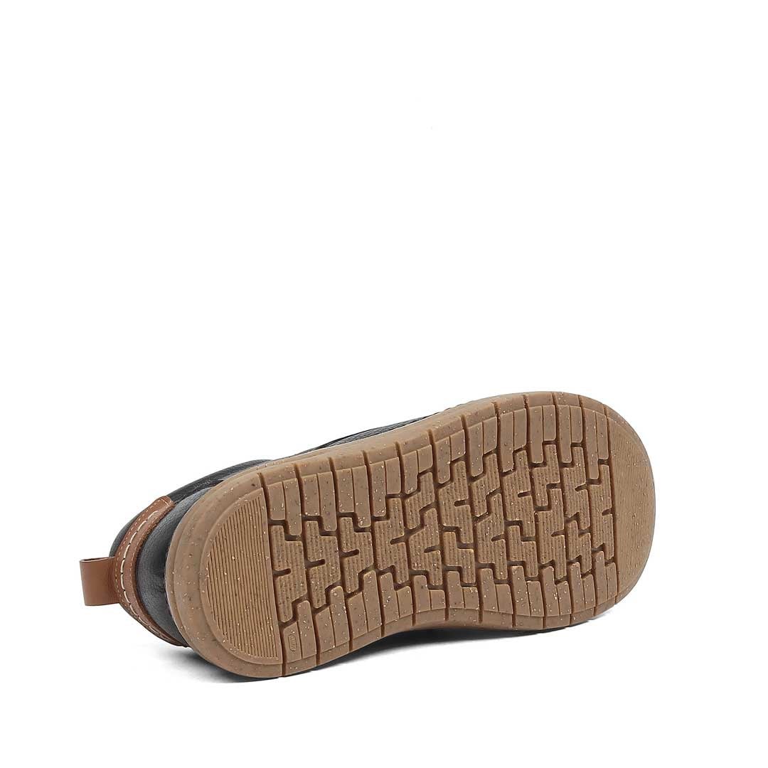 Erkek Siyah Deri Sneaker