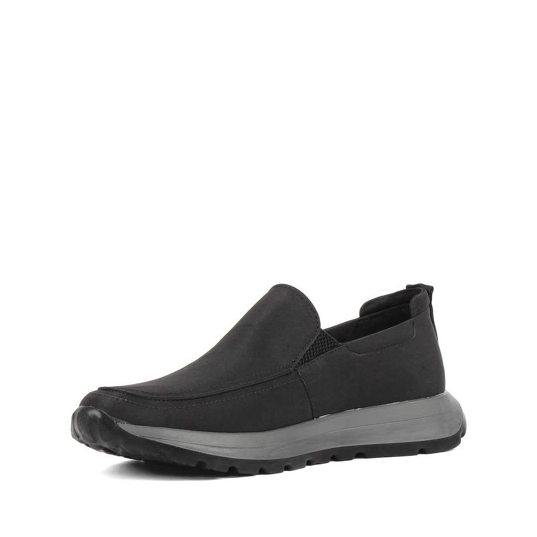 Erkek Siyah Kalın Tabanlı Sneaker
