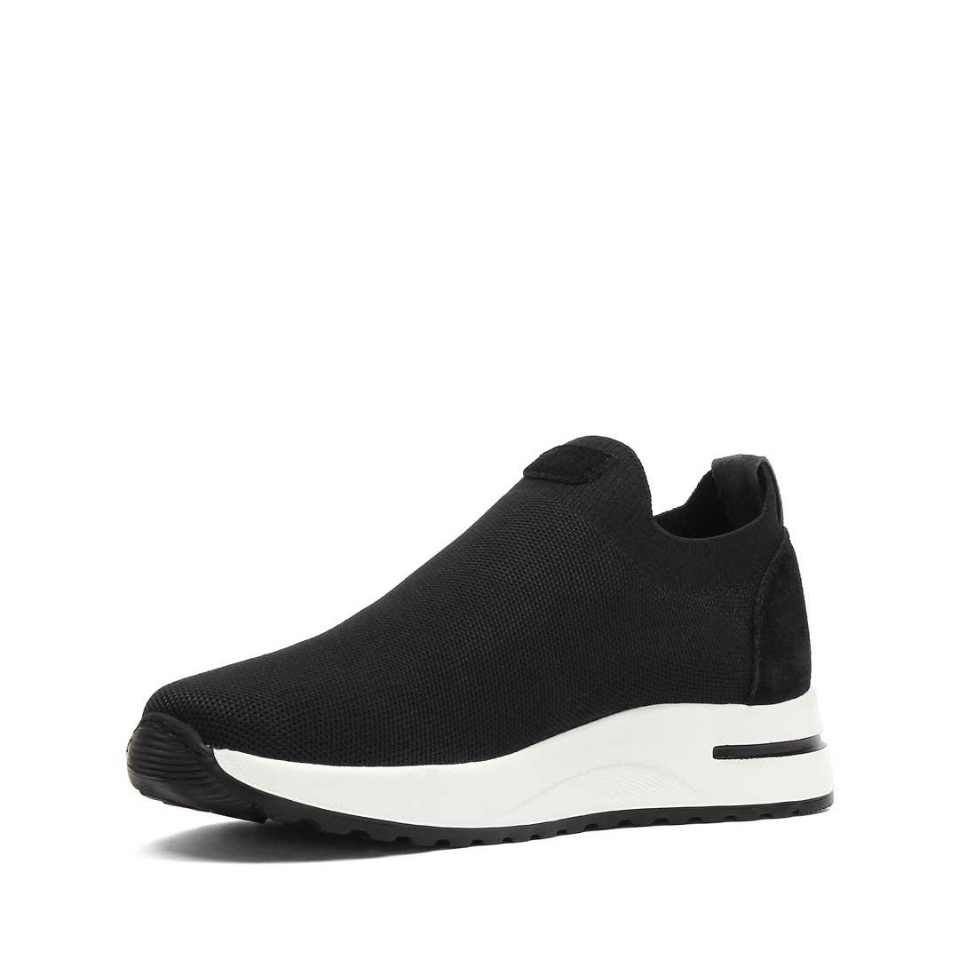 Erkek Siyah Kalın Tabanlı Sneaker