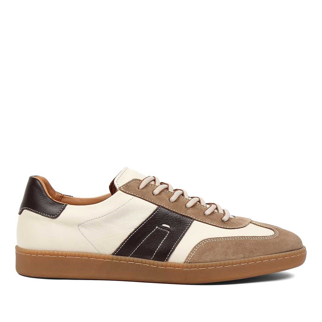 Erkek Taba Bağcıklı Süet Deri Sneaker