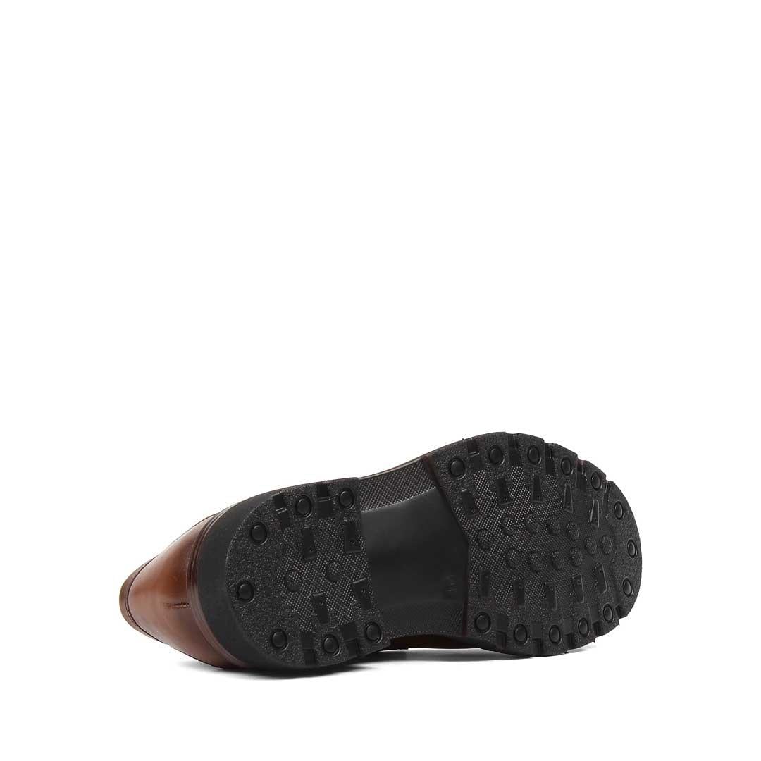 Erkek Taba Deri Loafer
