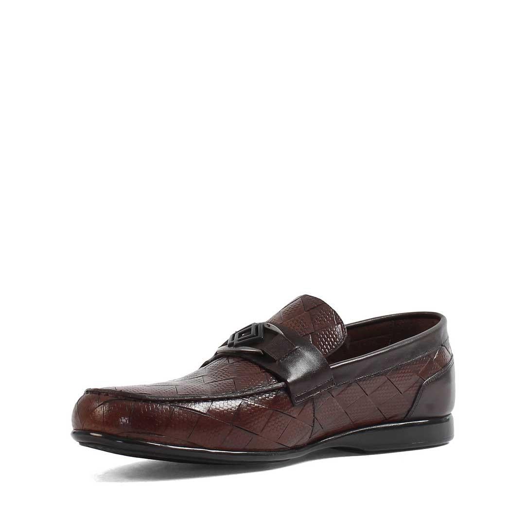 Erkek Taba Deri Loafer