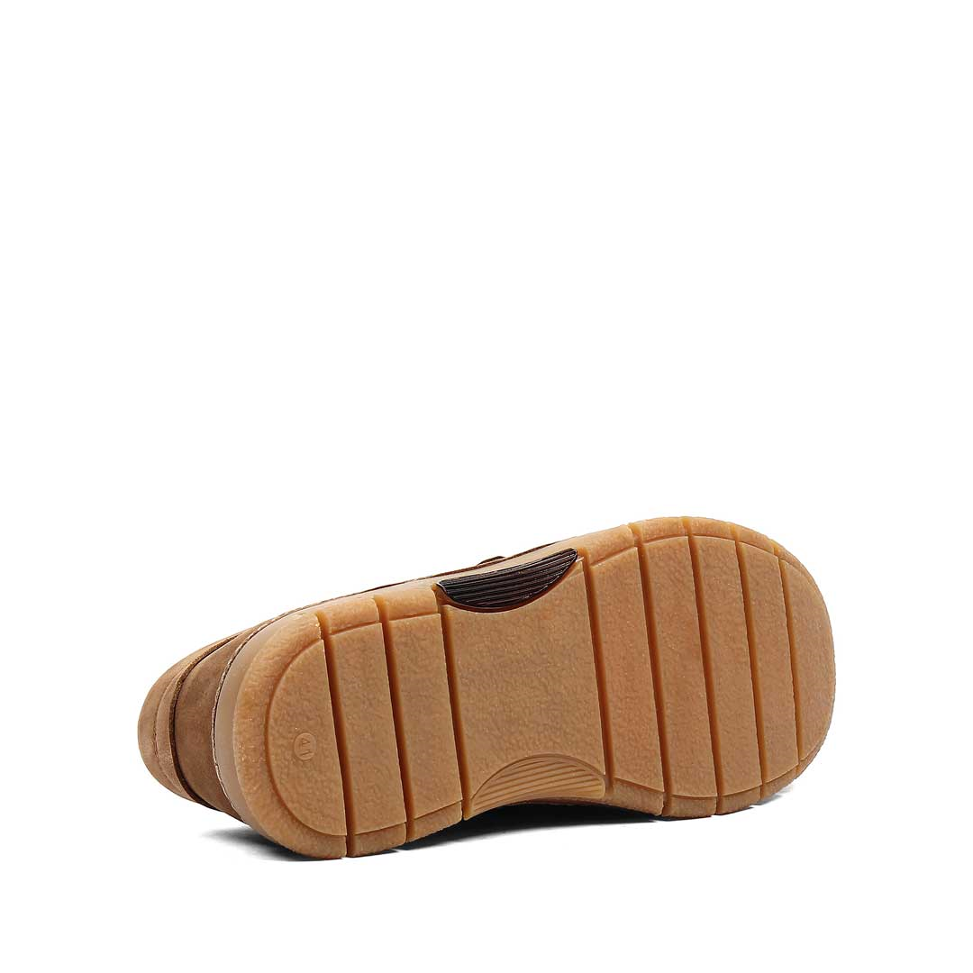 Erkek Taba Nubuk Deri Loafer
